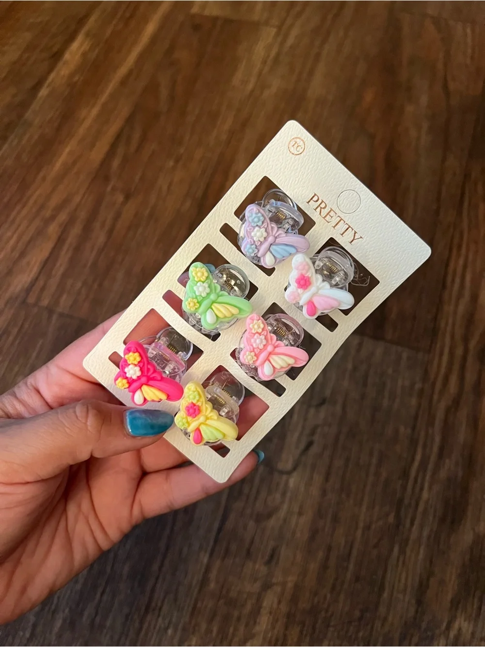 🦋🌸 6-Piece Butterfly Mini Claw Clip Set 🌸🦋